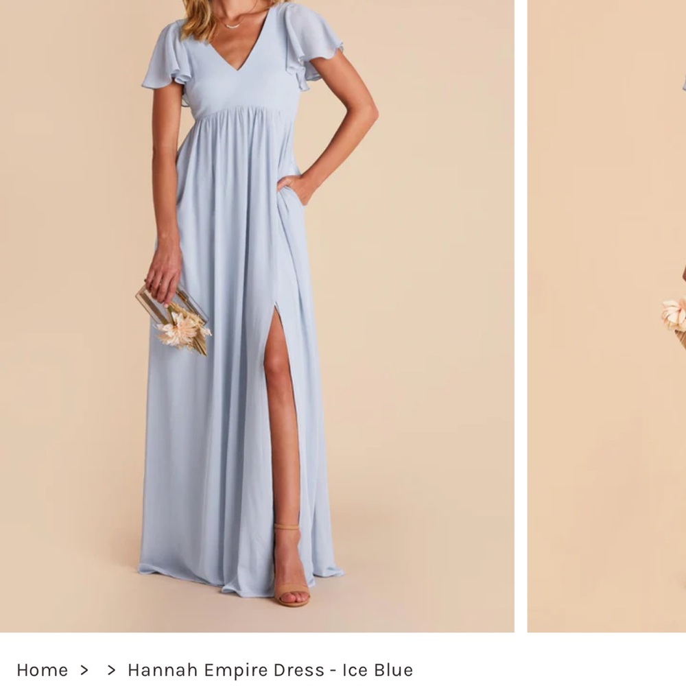 Hannah Blue Maxi Dress